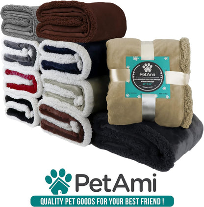 Dog Blanket for Large Medium Pets Cats, 80X60 Twin XL, Solid Gray